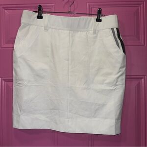 Belyn Key White Active Skort